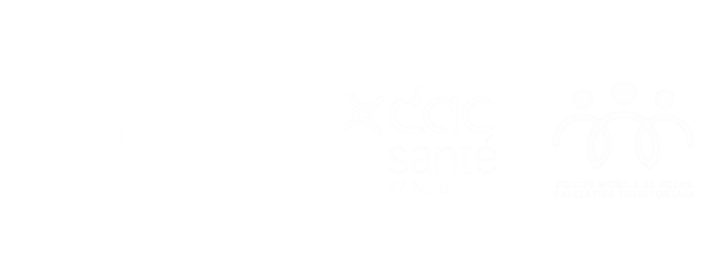Logo Santé 77 Nord & Dac Santé 77 Nord - Blanc